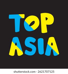 Top asian writing typography art illustration 