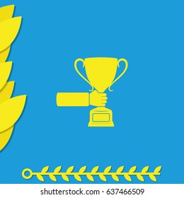 Top award icon.