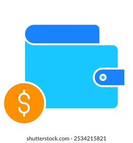 Ícone de saldo superior, transferência de dinheiro
