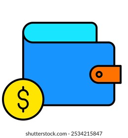 Top Up balance Icon, Money Transfer