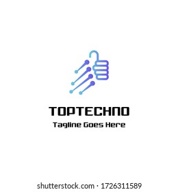 top best technology logo icon vector template