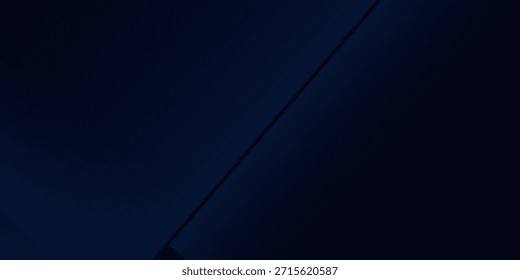 Vector de patrón abstracto de plata azul marino oscuro negro. Forma geométrica. Línea triángulo ángulo pliegue polígono diamante 3D. Gradiente de color ombre. Elegante