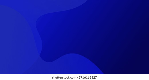 Diseño de textura de líneas de capas onduladas de fondo abstracto azul superior