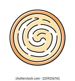 top bowl mayonnaise sauce food color icon vector. top bowl mayonnaise sauce food sign. isolated symbol illustration