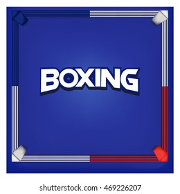 Top Of Boxing Ring