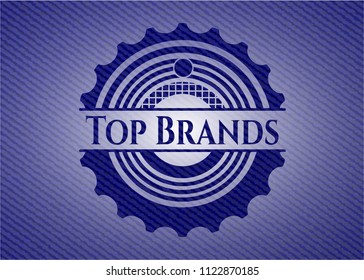 Top Brands jean background