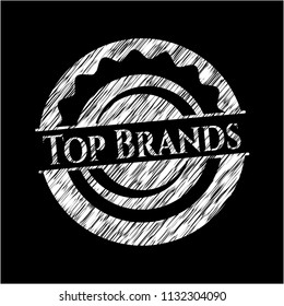 Top Brands on blackboard