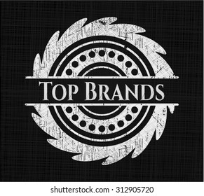 Top Brands on blackboard