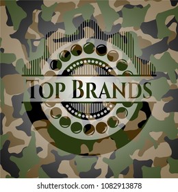  Top Brands on camouflage pattern