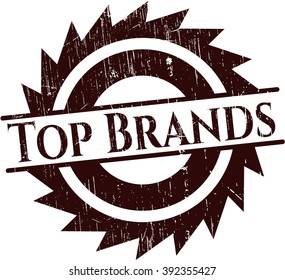 Sello de goma de las marcas más populares