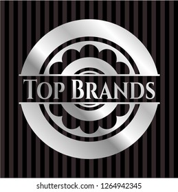 Top Brands silver emblem