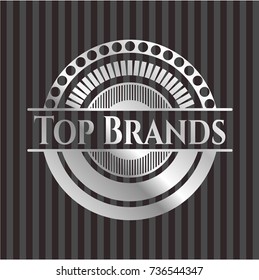 Top Brands silvery emblem