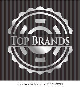 Top Brands silvery emblem