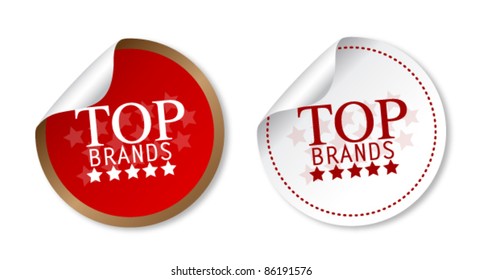 Top brands stickers