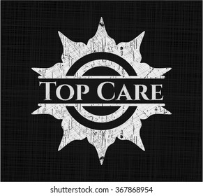 Top Care on chalkboard