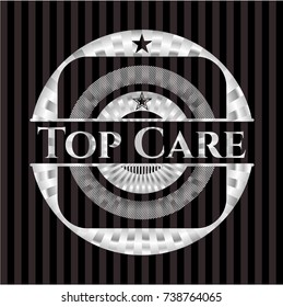 Top Care silver shiny badge