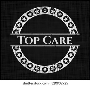 Top-Pflege mit Chalkboard-Textur
