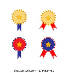 Top Champion Medal Design Illustration Vector