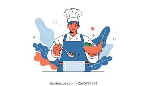 Top Chef Cozinhar Deliciosas Refeições e Receitas Guia Diário