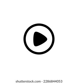 Top choice play icon vector, illustration logo template in trendy style. Editable graphic resources for many purposes.