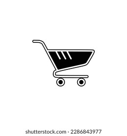 Top choice of Trolley Icon Vector Illustration Logo Template. Editable graphic resources for many purposes.