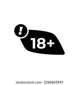 Top choice of Under 18 Years Old icon vector, illustration logo template in trendy style. Editable graphic resources for many purposes.