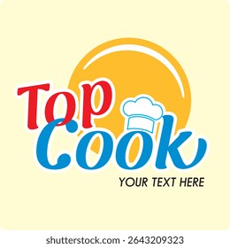 Top Cook Logo Icon, Restaurant, Chafe Logo