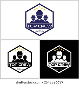 Logo de la mejor solución de mano de obra de la tripulación