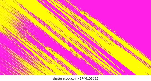Top Dark Pink and yellow Background graphic vector