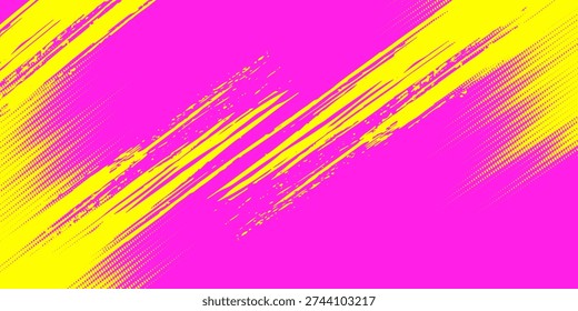 Top Dark Pink and yellow Background graphic vector
