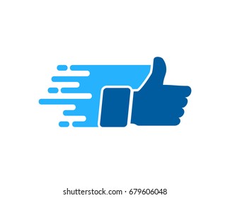 Top Delivery Icon Logo Design Element