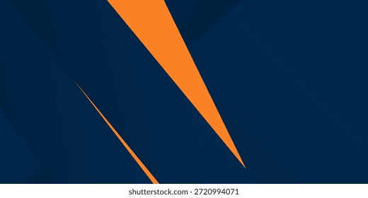 Diseño superior geométrico azul oscuro y naranja tema cuadrado arte de textura de superposición