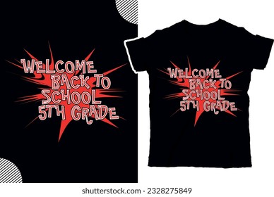 At the top of the front side, write the phrase "Back to School" in bold, eye-catching letters. 