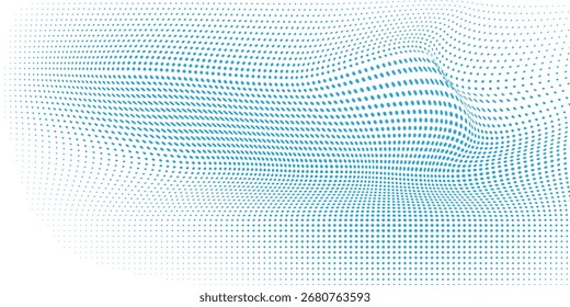 Oberer geometrischer Hintergrund Moderner abstrakter Hintergrund, futuristische Grafiken. Vektorgrafik