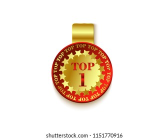 Top gold medal