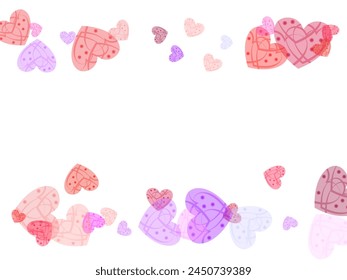 Top gradient on white valentine background. Creative romantic backdrop