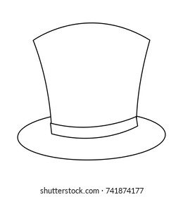 top hat icon