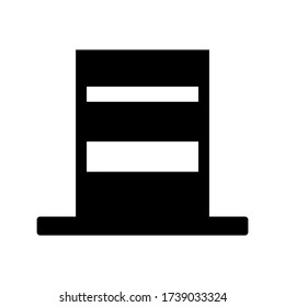 top hat icon or logo isolated sign symbol vector illustration - high quality black style vector icons
