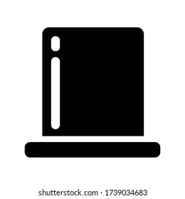 top hat icon or logo isolated sign symbol vector illustration - high quality black style vector icons
