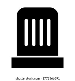 top hat icon or logo isolated sign symbol vector illustration - high quality black style vector icons
