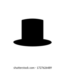 Top Hat Icon Vector Isolated