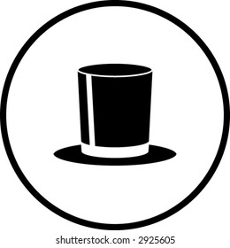 top hat symbol