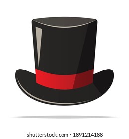 Top Hat Vector Isolated Illustration