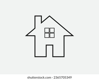 Top Home and house icon vector illustration.