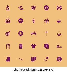 top icon. top vector icons set plates shelf, hot coffee, folk spoon knife and t shirt