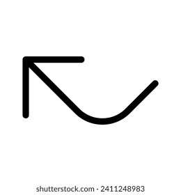 Ilustración de diseño de símbolo del vector de iconos superior