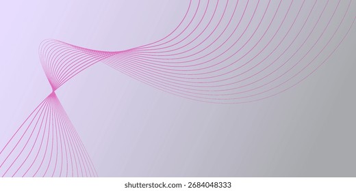 Top lavender violet color background, light purple liquid gradient wallpaper with wavy lines. Elegant pure, glowing fluid composition, cosmetology presentation, beauty science, modern texture