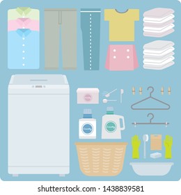 top loader washing machine &hand wash items & drying items
