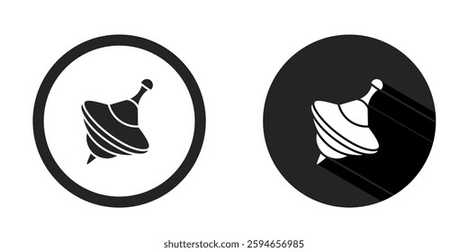 Top logo. Top icon vector design black color. Stock vector.