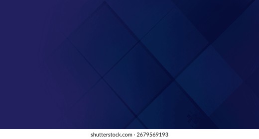 Blauer Hintergrund mit Top Mesh. Minimal. Farbverlauf. Geometrische Form. Linien Streifen Dreieck 3D Schatten. Design. Futuristisch. Metallischer Metalleffekt. Lichtschein. modern